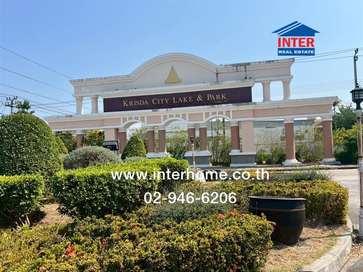 ขายบ้านสมุทรปราการ สำโรง : บ้านเดี่ยว 1 ชั้น 148.7 ตร.ว. หมู่บ้านกฤษดาซิตี้ เลค แอนด์ พาร์ค ซอยบางปลา18 ถนนเเทพารักษ์ ถนนสุขุมวิทสายเก่า บางพลี สมุทรปราการ