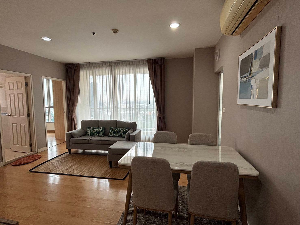 ให้เช่าคอนโดคลองเตย กล้วยน้ำไท : ปล่อยเช่าคอนโดสองห้องนอน ใกล้ทั้ง BTS เอกมัย และ BTS พระโขนง Life@Sukhumvit65 แบบ2 นอน 2 น้ำ 089-662-0022