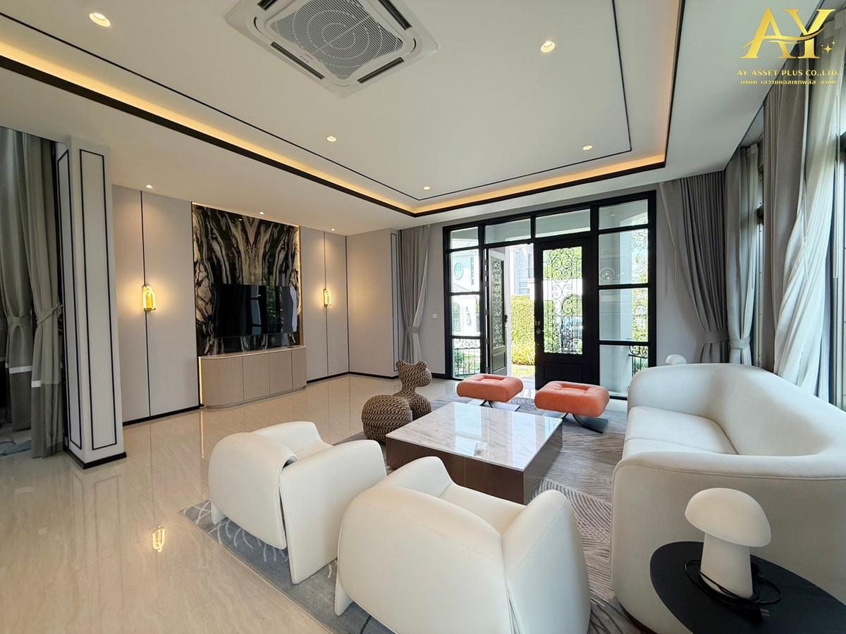 ขายบ้านลาดกระบัง สุวรรณภูมิ : 🔥𝐇𝐎𝐓 𝐃𝐄𝐀𝐋🔥 บ้านเดี่ยวสุดหรู✨ Perfect masterpiece Rama9 ขนาด 187.5 ตร.ว. เพียง 76 MB เท่านั้นน‼️