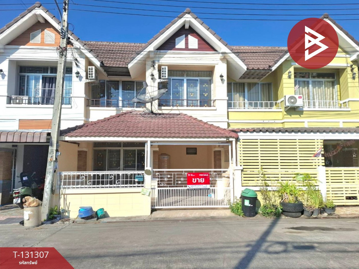 ขายทาวน์โฮมพัทยา บางแสน ชลบุรี สัตหีบ : ขายทาวน์เฮ้าส์ หมู่บ้านสินเจริญวิลล่า สำนักบก ชลบุรี