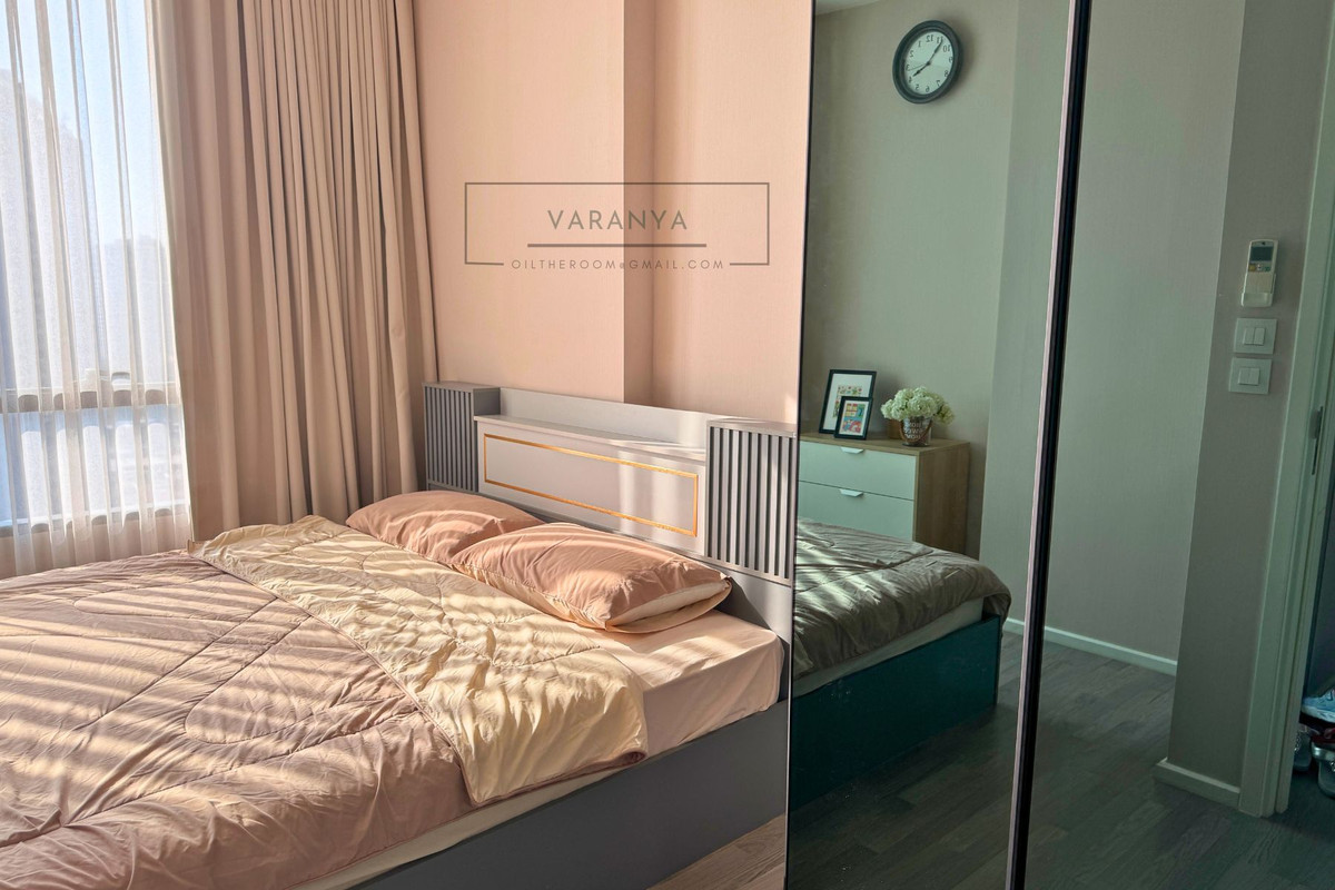 For RentCondoOnnut, Udomsuk : For rent/For Rent The Room Sukhumvit 69 (The Room Sukhumvit 69) ready to move in, 1 bedroom, size 34.26 sq m, 23rd floor, near BTS Phra Khanong 150 m.