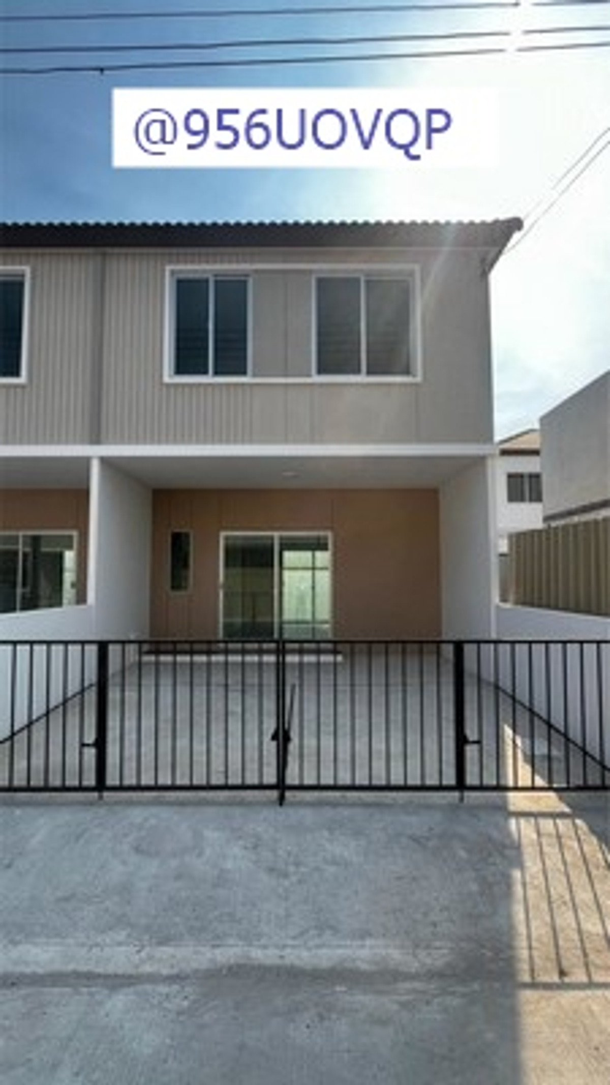 ให้เช่าทาวน์โฮมบางนา แบริ่ง ลาซาล : svs317 ให้เช่า ทาวน์โฮม 2 ชั้น บ้านพฤกษา บางนา-ศรีวารี Baan Pruksa Bangna-Srivaree หลังมุม