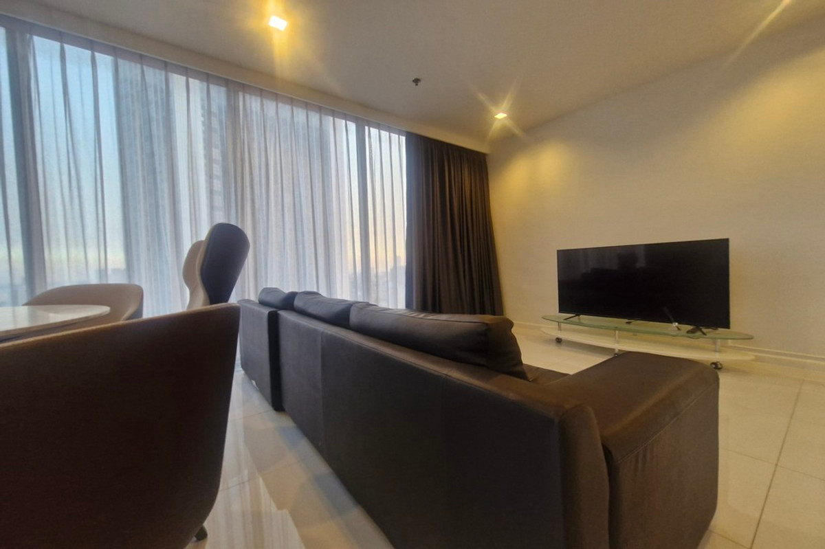 For RentCondoSathorn, Narathiwat : 🔥 For Rent !! river view, high floor 28++, rare item !! 🔥 Code C20221200779..........Nara 9, 2 bedroom, 2 bathroom, furnished, ready to move in📣📣