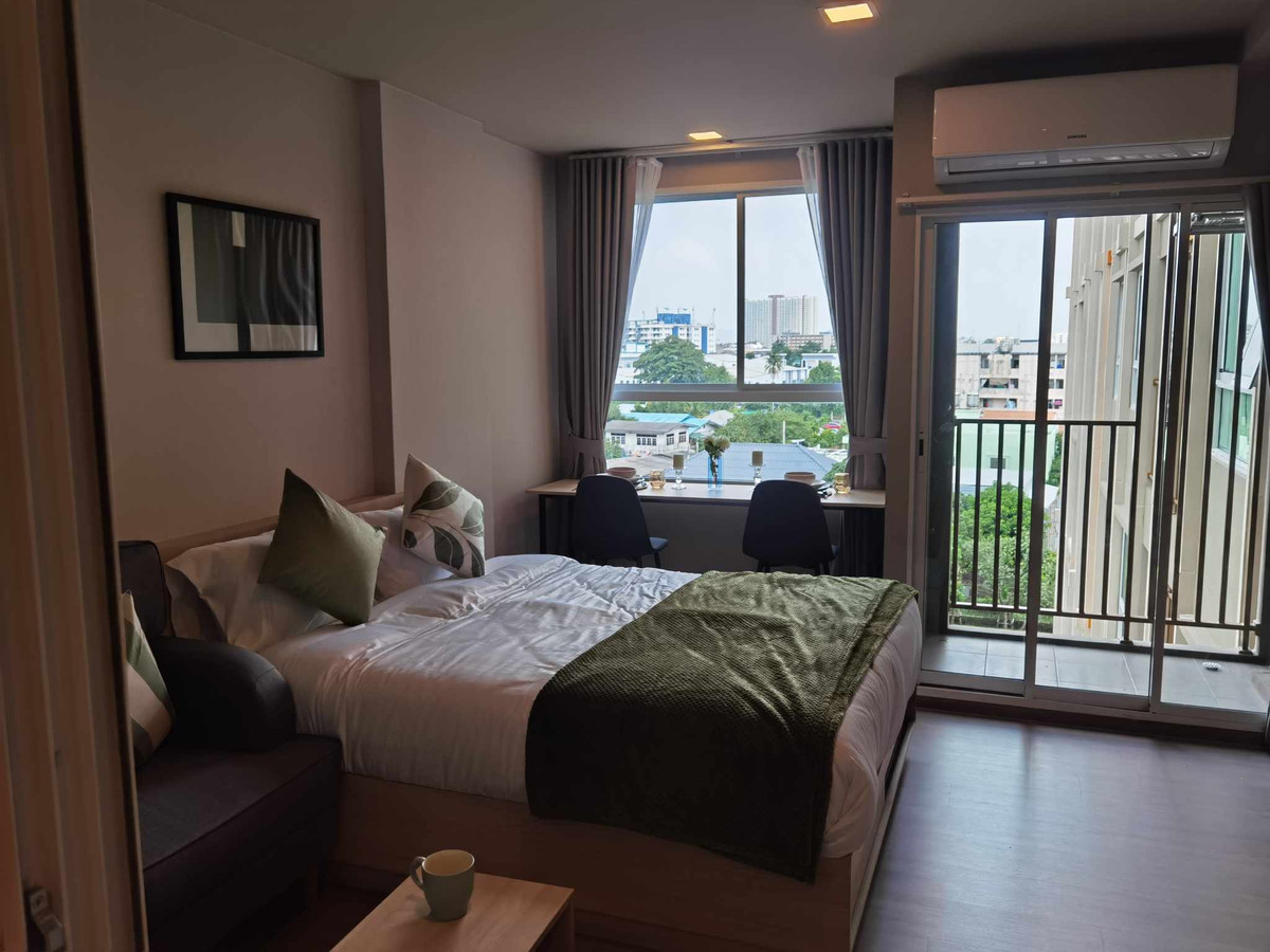 For RentCondoPinklao, Charansanitwong : ⭐️ Dcondo panaa ⭐️ Room size 27 sq m., corner room, pool view. Fully furnished