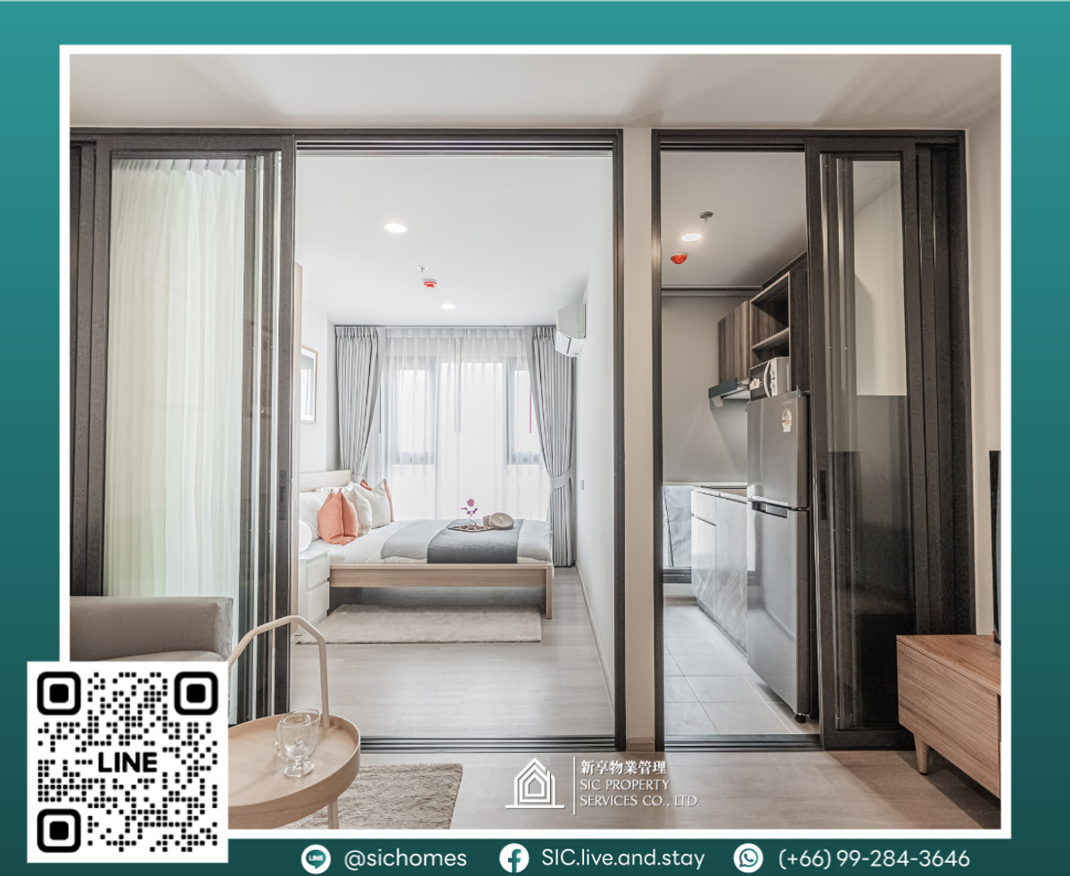 For RentCondoOnnut, Udomsuk : For rent ✨Aspire Onnut Station ✨1 bedroom, size 30.5 sq m, near amenities and BTS On Nut🛍️🚅