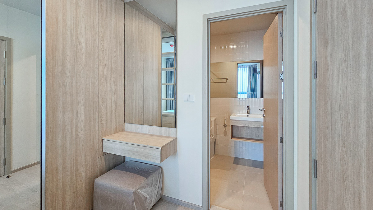 For RentCondoBangna, Bearing, Lasalle : For Rent: NUE Mega Plus Bangna | Brand New Unit, 0 m to Mega Bangna | 1 Bed 30.49 sq.m., 9th Floor | Fully Furnished, Full Facilities