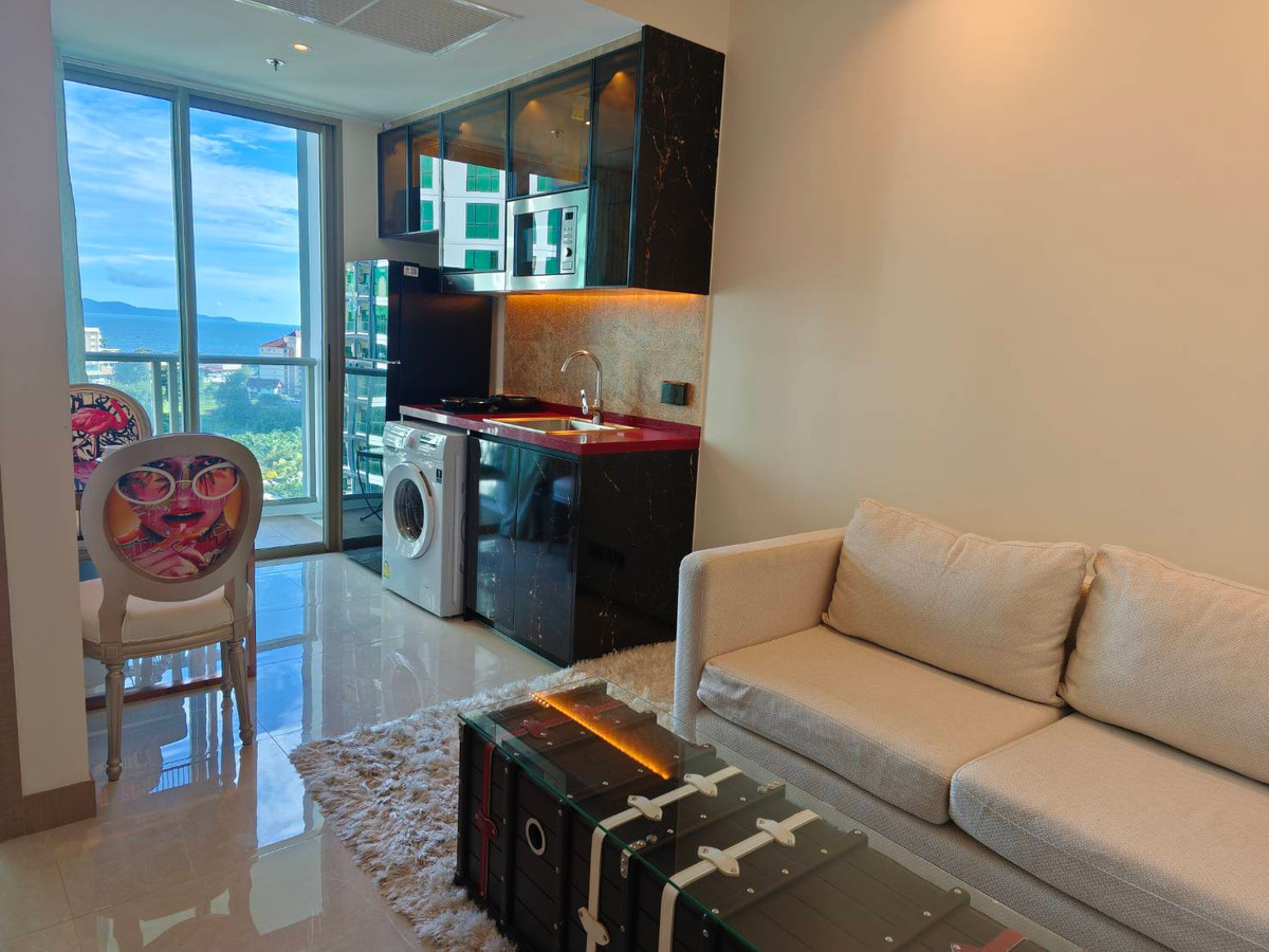 ขายคอนโดพัทยา บางแสน ชลบุรี สัตหีบ : ขายคอนโด The Riviera Ocean Drive พัทยา ชั้น 10 ขนาด 30.42 ตร.ม. 1 ห้องนอน ห้องสวยพร้อมอยู่ โครงการคุณภาพจอมเทียน