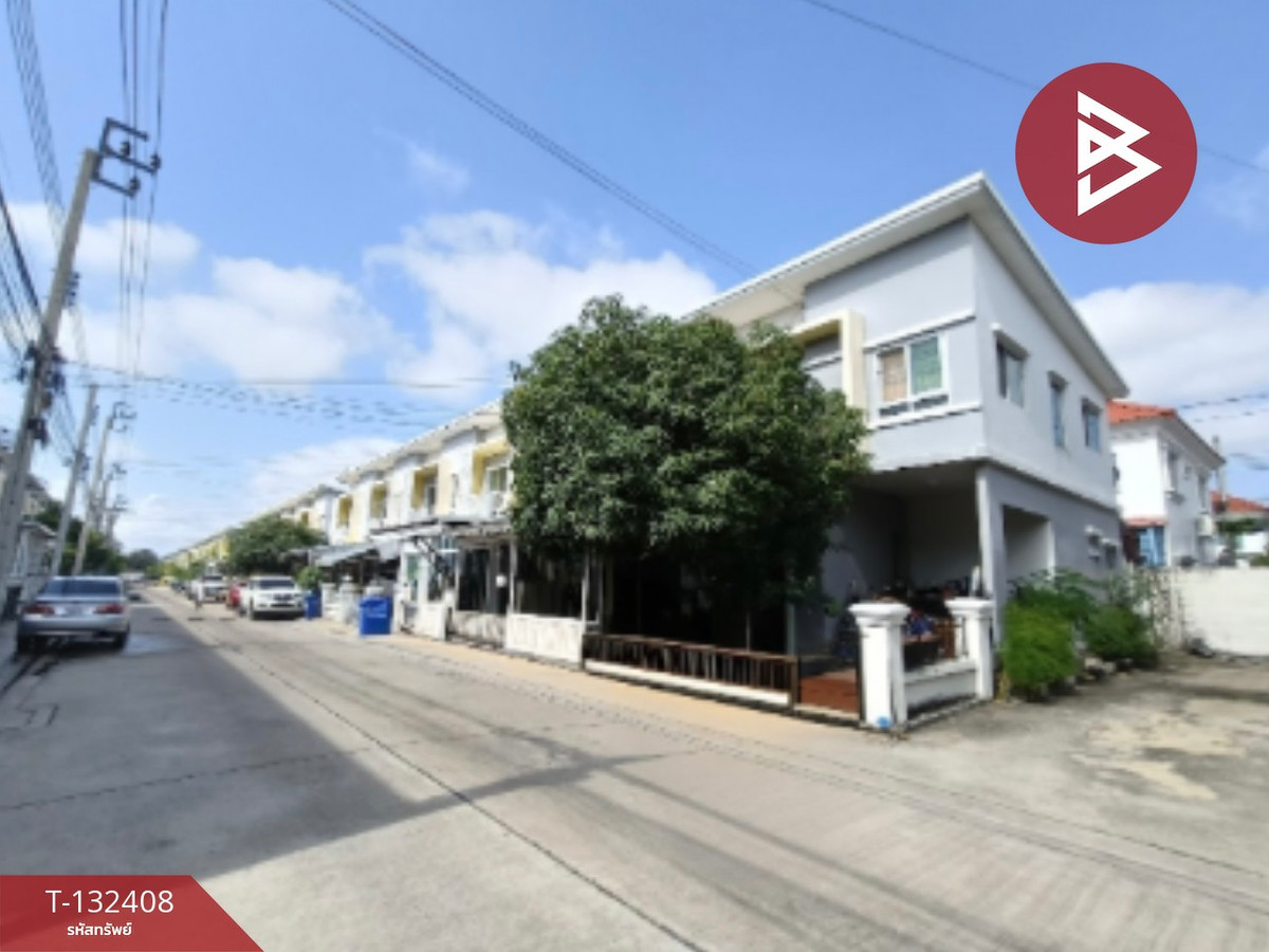 For SaleTownhomeSamut Prakan,Samrong : Townhouse for sale Nirun Ville Village 10 Bangna KM.18 (Nirun Ville10 Bangna KM.18) Bang Phli Samut Prakan