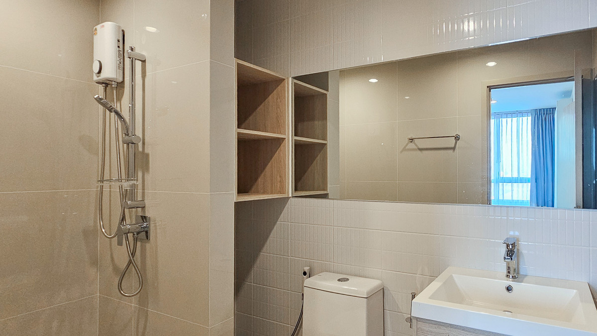 For RentCondoBangna, Bearing, Lasalle : For Rent: NUE Mega Plus Bangna | Brand New Unit, 0 m to Mega Bangna | 1 Bed 30.49 sq.m., 9th Floor | Fully Furnished, Full Facilities