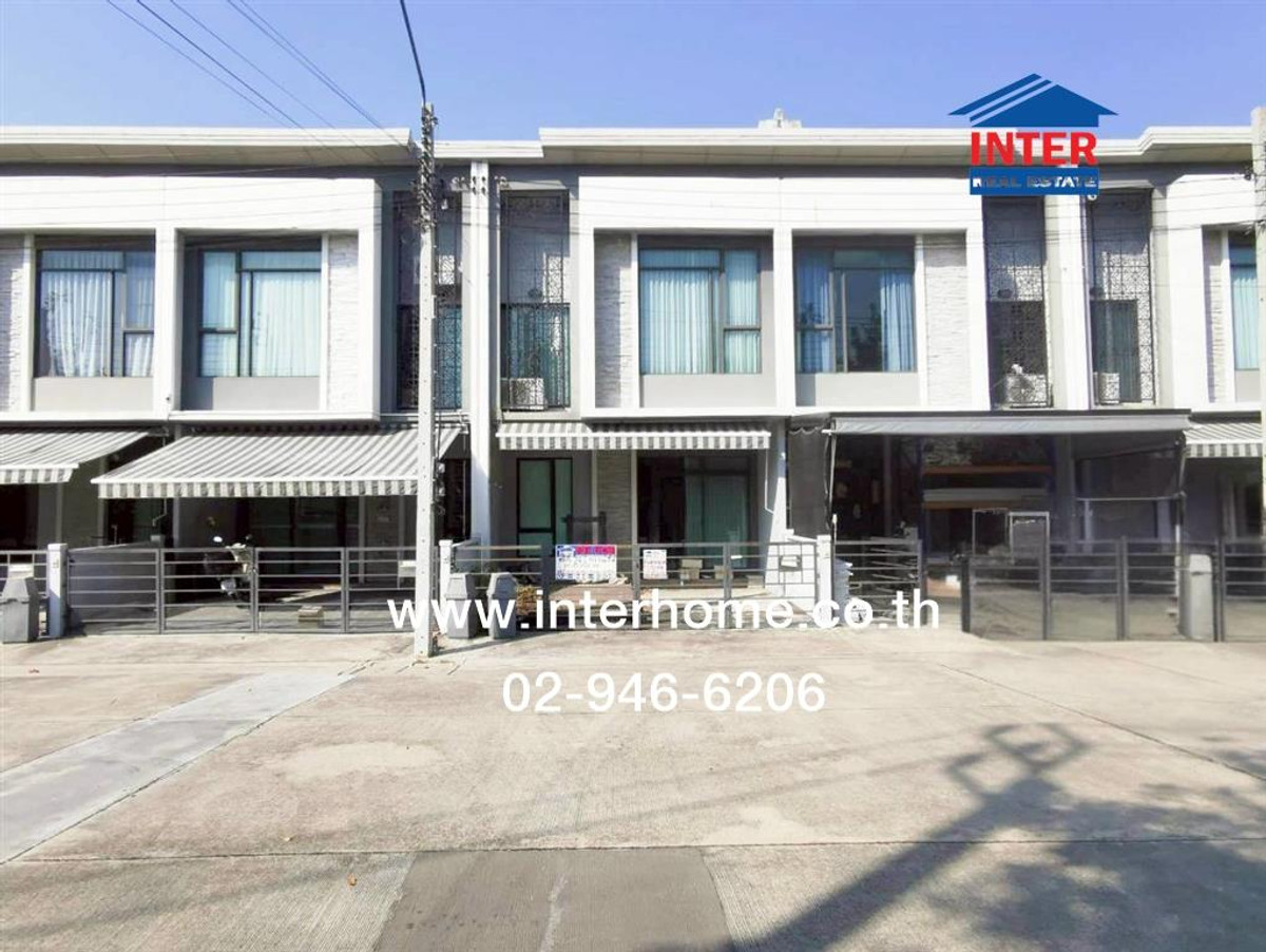 ขายทาวน์โฮมนนทบุรี บางใหญ่ บางบัวทอง : ทาวน์เฮ้าส์ 2 ชั้น 24.6 ตร.ว. หมู่บ้านพลีโน่ บางใหญ่ ใกล้เซ็นทรัลเวสเกต ซอยสองพี่น้อง ถนนกาญจนาภิเษก ถนนคลองถนน บางใหญ่ นนทบุรี