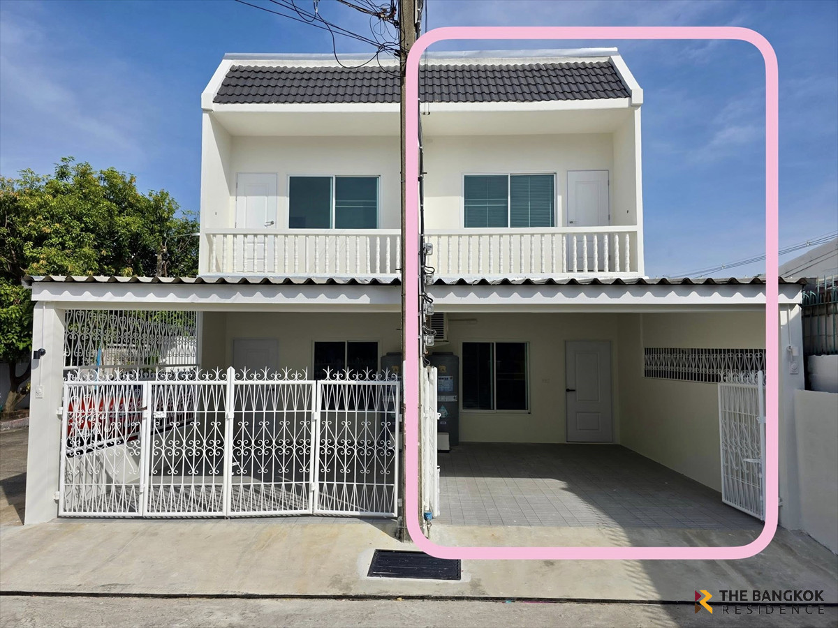 ขายทาวน์โฮมโชคชัย4 ลาดพร้าว71 : 🏡 Townhome Area Lat Phrao - บ้านตกแต่งสไตล์โมเดิร์น มินิมอล 🚗 ทำเลโชคชัย4