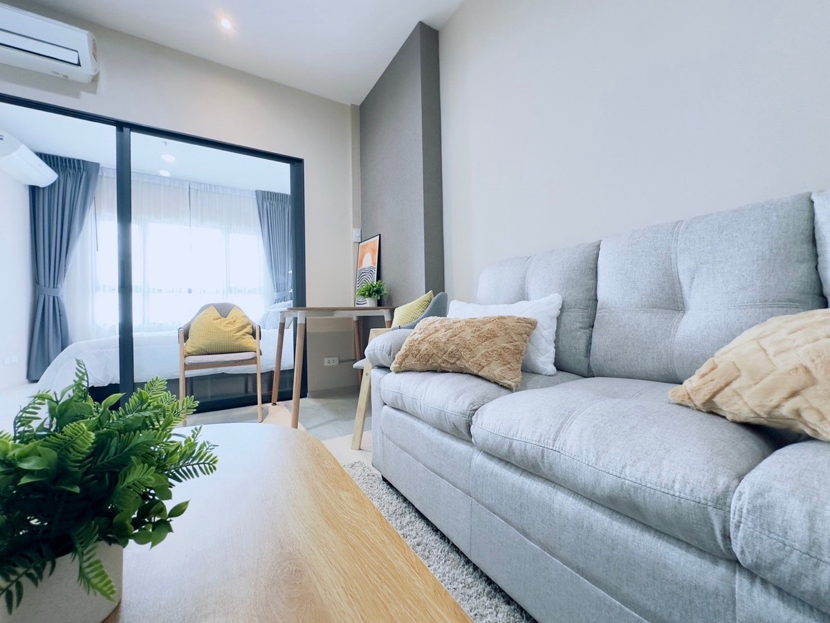 For RentCondoSamut Prakan,Samrong : 🏢 For rent Ideo Sukhumvit 115 (IDEO S115)🚆Next to BTS Pu Chao, very convenient to travel📍