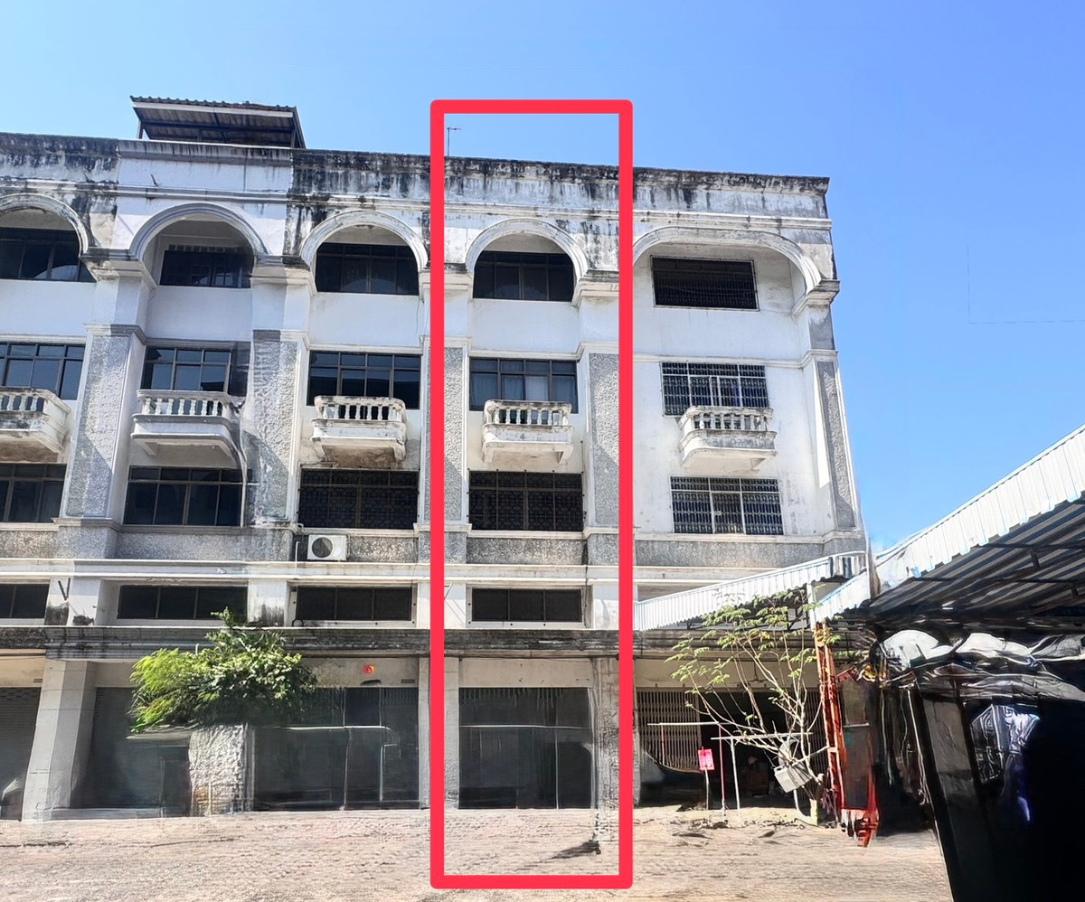 For SaleShop HousePattaya, Bangsaen, Chonburi : Commercial building, Sukhumvit Rd, Thung Sukla Sub, Si Racha Dist, Chonburi / 3 - Storey (FOR SALE) YEAN104