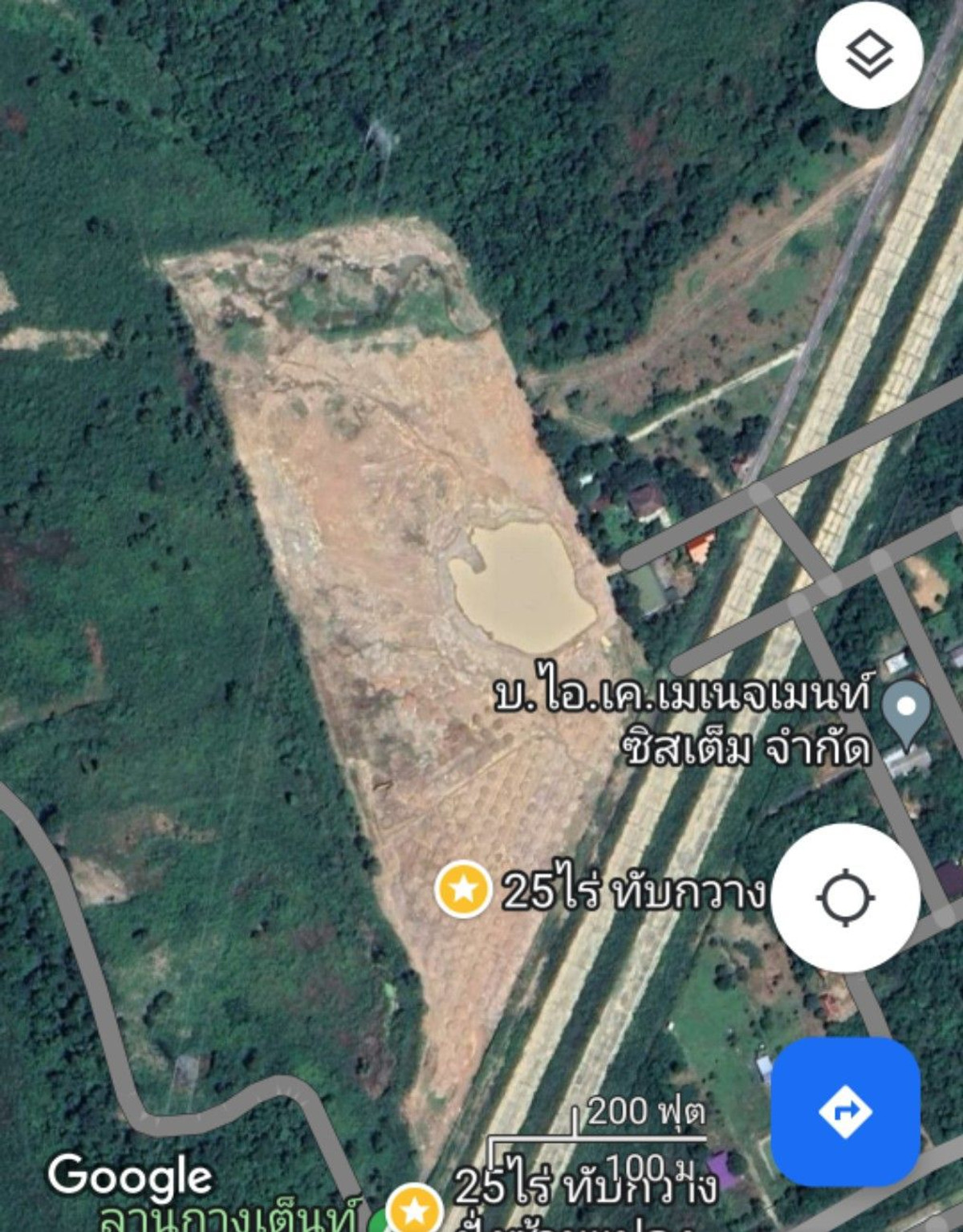 ขายที่ดินสระบุรี : ขายที่ดินเปล่า 25 ไร่ หน้ากว้าง 300 เมตร ติดถนนมอเตอร์เวย์ M6 โคราช กม.62 ฝั่งขาออก ไปปากช่อง ก่อนถึงจุดพักรถ แก่งคอย กม.64 ตำบลทับกวาง แก่งคอย สระบุรี