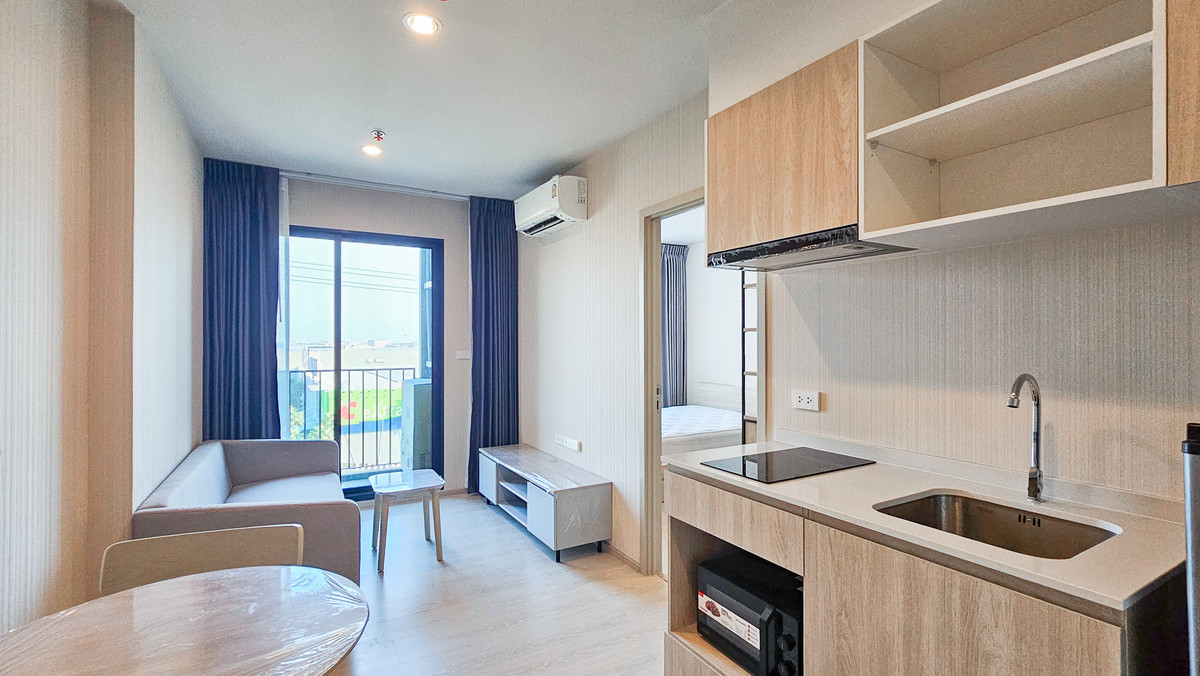 ให้เช่าคอนโดบางนา แบริ่ง ลาซาล : ให้เช่า NUE Mega Plus Bangna ห้องใหม่มือ 1 ติด Mega Bangna 0 ม. | 1 นอน 30.49 ตร.ม. ชั้น 9 แต่งครบ ส่วนกลางจัดเต็ม