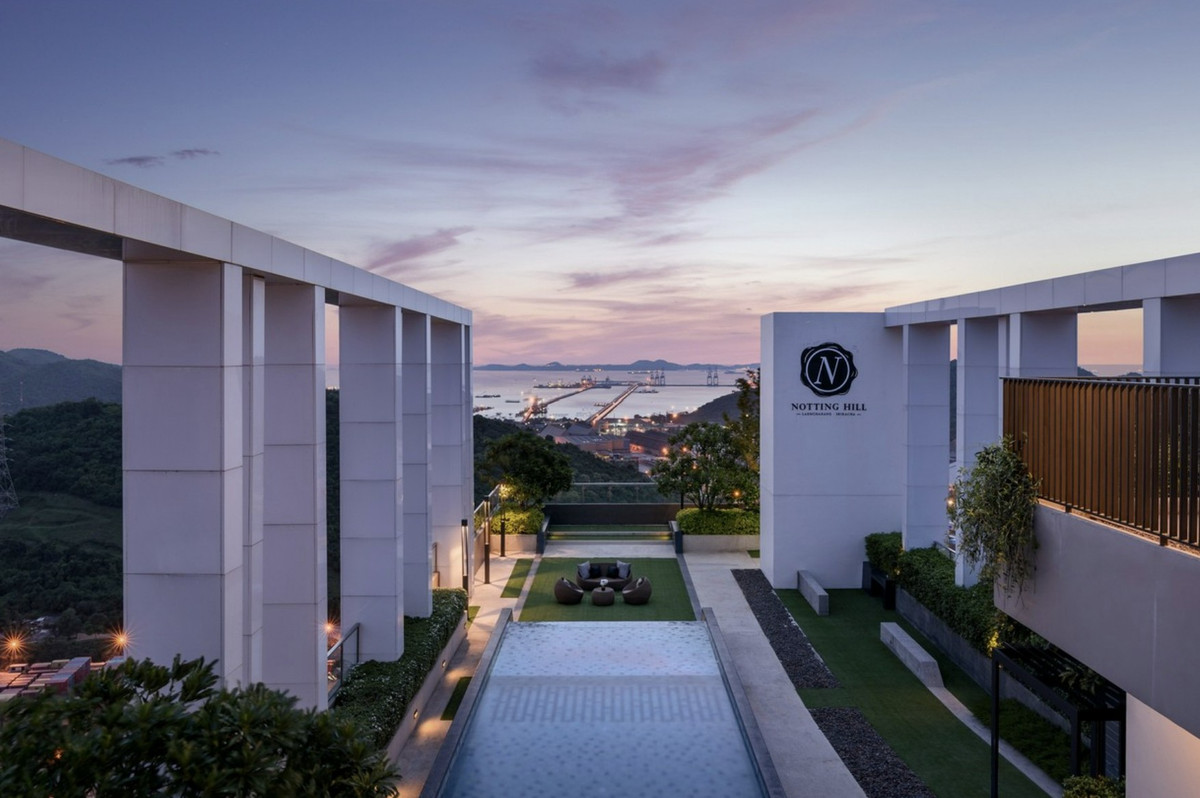 For SaleCondoSriracha Laem Chabang Ban Bueng : Urgent sale!! Notting Hill, Laem Chabang-Sriracha, 22nd floor, new condition.