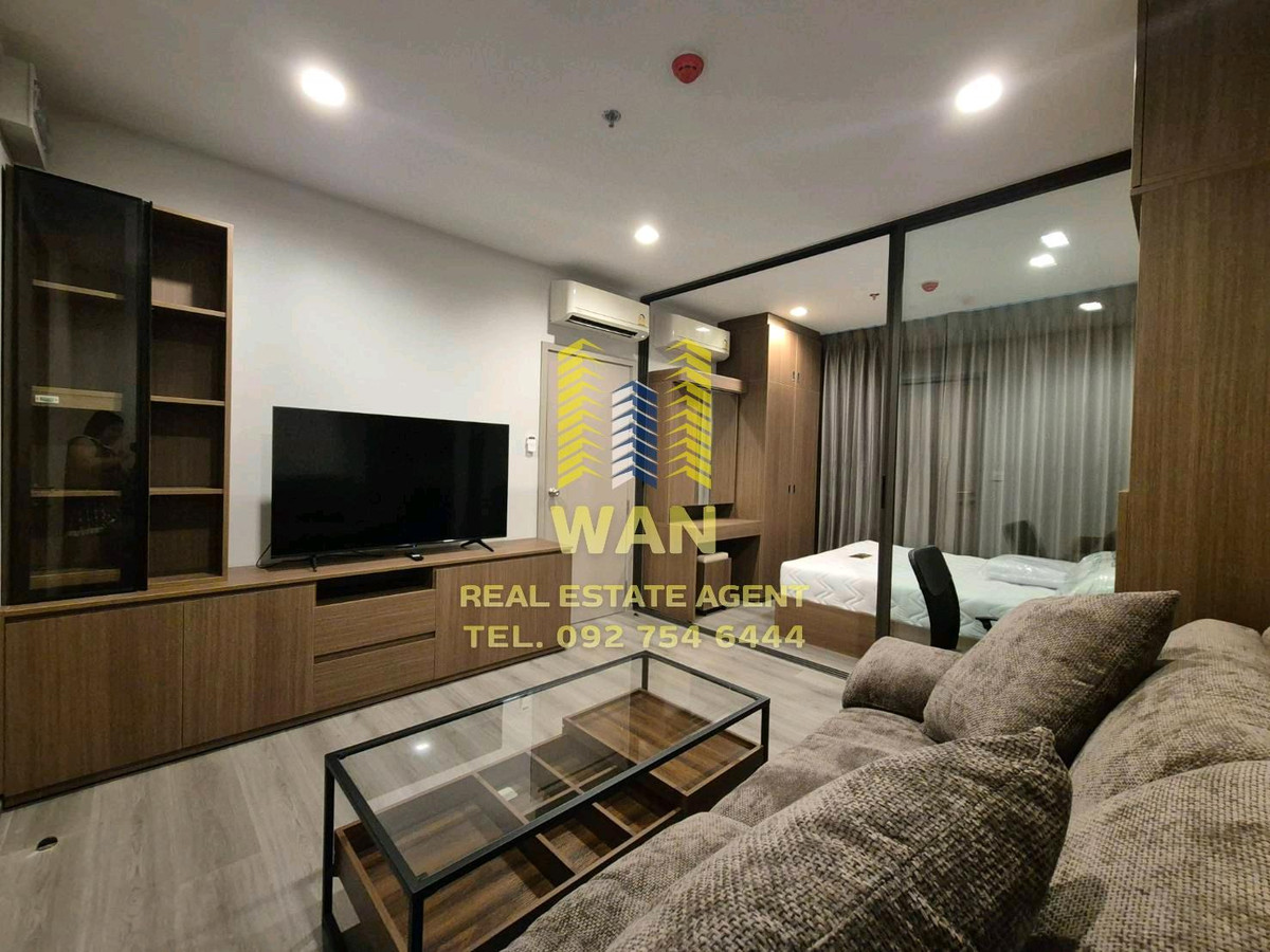 ให้เช่าคอนโดรัตนาธิเบศร์ สนามบินน้ำ พระนั่งเกล้า : ให้เช่า Politan aqua โซนติดแม่น้ำ ขนาด 31 ตร.ม. ครบพร้อมอยู่ (ห้องใหม่ยังไม่เคยให้เช่า)