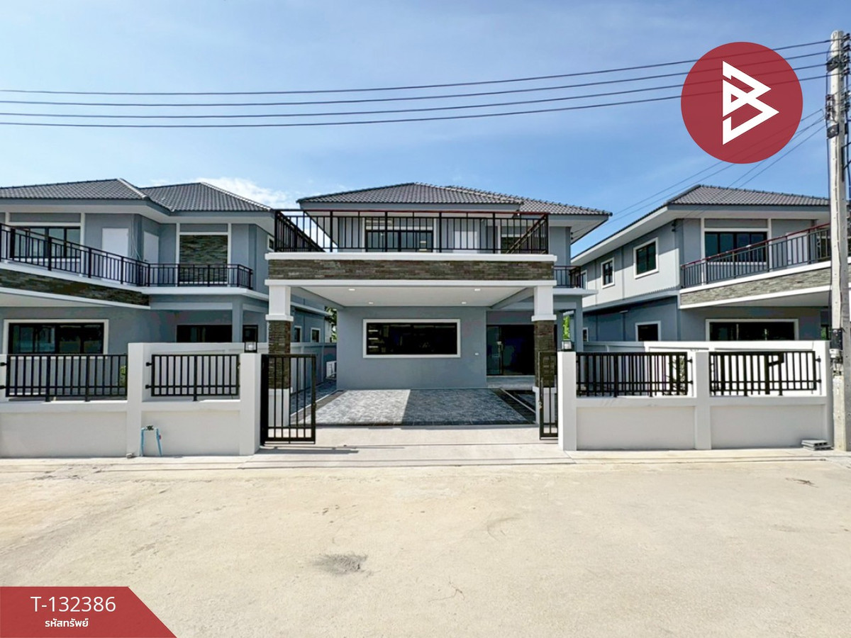 For SaleHouseNakhon Pathom : Single house for sale Sap Burin Village, Sam Phran, Nakhon Pathom