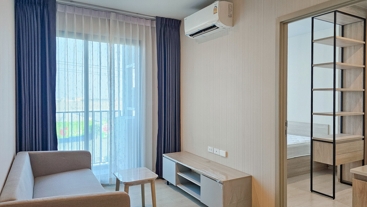 For RentCondoBangna, Bearing, Lasalle : For Rent: NUE Mega Plus Bangna | Brand New Unit, 0 m to Mega Bangna | 1 Bed 30.49 sq.m., 9th Floor | Fully Furnished, Full Facilities