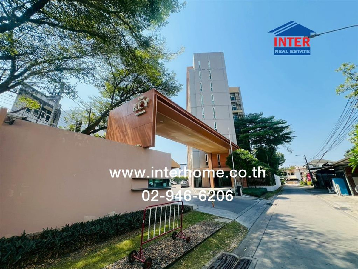 For SaleCondo : คอนโดมิเนียม 30.24 ตร.ม. เดอะคีย์ อุดมสุข ซอยเฉลิมพระเกียรติ ร.9 ซอย6 แยก2 ถนนเฉลิมพระเกียรติ ร.9 ถนนศรีนครินทร์ เขตประเวศ กรุงเทพมหานคร
