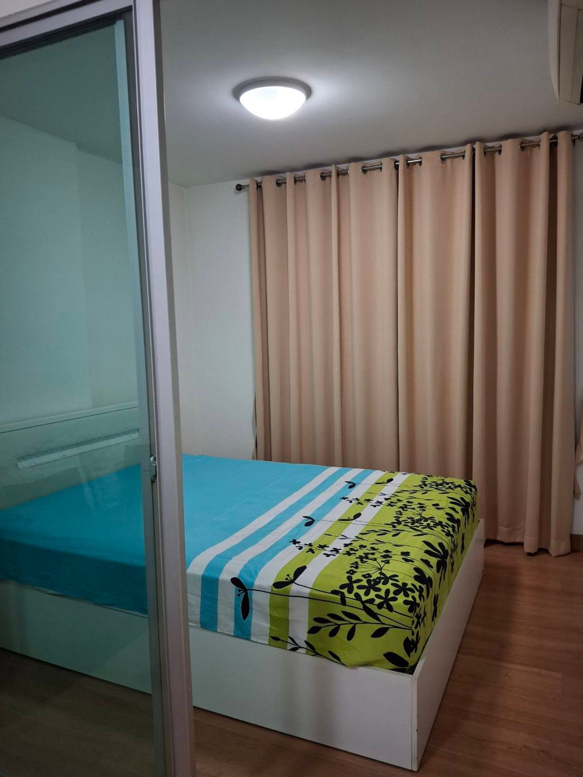 For RentCondoVipawadee, Don Mueang, Lak Si : 🥝🥝 (Empty room) Condo for rent, Den Vibhavadi 🥝🥝 8th floor, size 29 sq m., fully furnished, ready to move in.