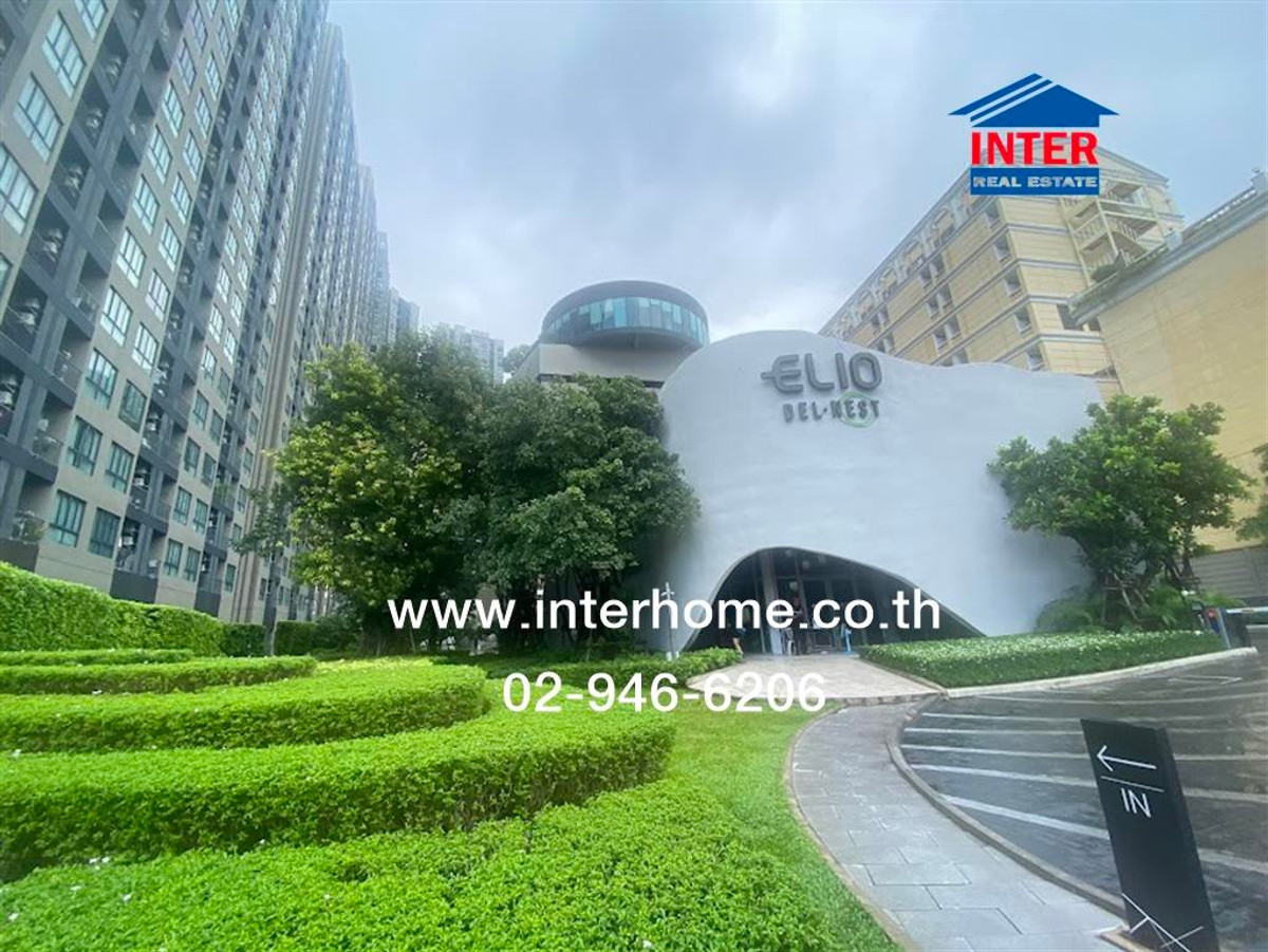 ขายคอนโดอ่อนนุช อุดมสุข : คอนโดมิเนียม 26.16 ตร.ม. เอลลิโอเดล เนสท์ ซอยสุขุมวิท103 ถนนอุดมสุข เขตบางนา กรุงเทพมหานคร