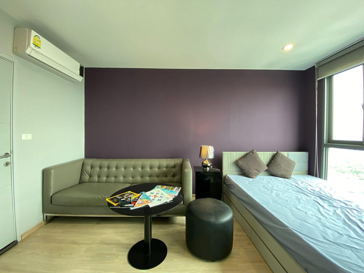 ให้เช่าคอนโดท่าพระ ตลาดพลู วุฒากาศ : ⭐️ Ideo Wutthakat ⭐️ ห้องขนาด 22 ตร.ม. เครื่องใช้ไฟฟ้าและสิ่งอำนวยความสะดวกครบครัน