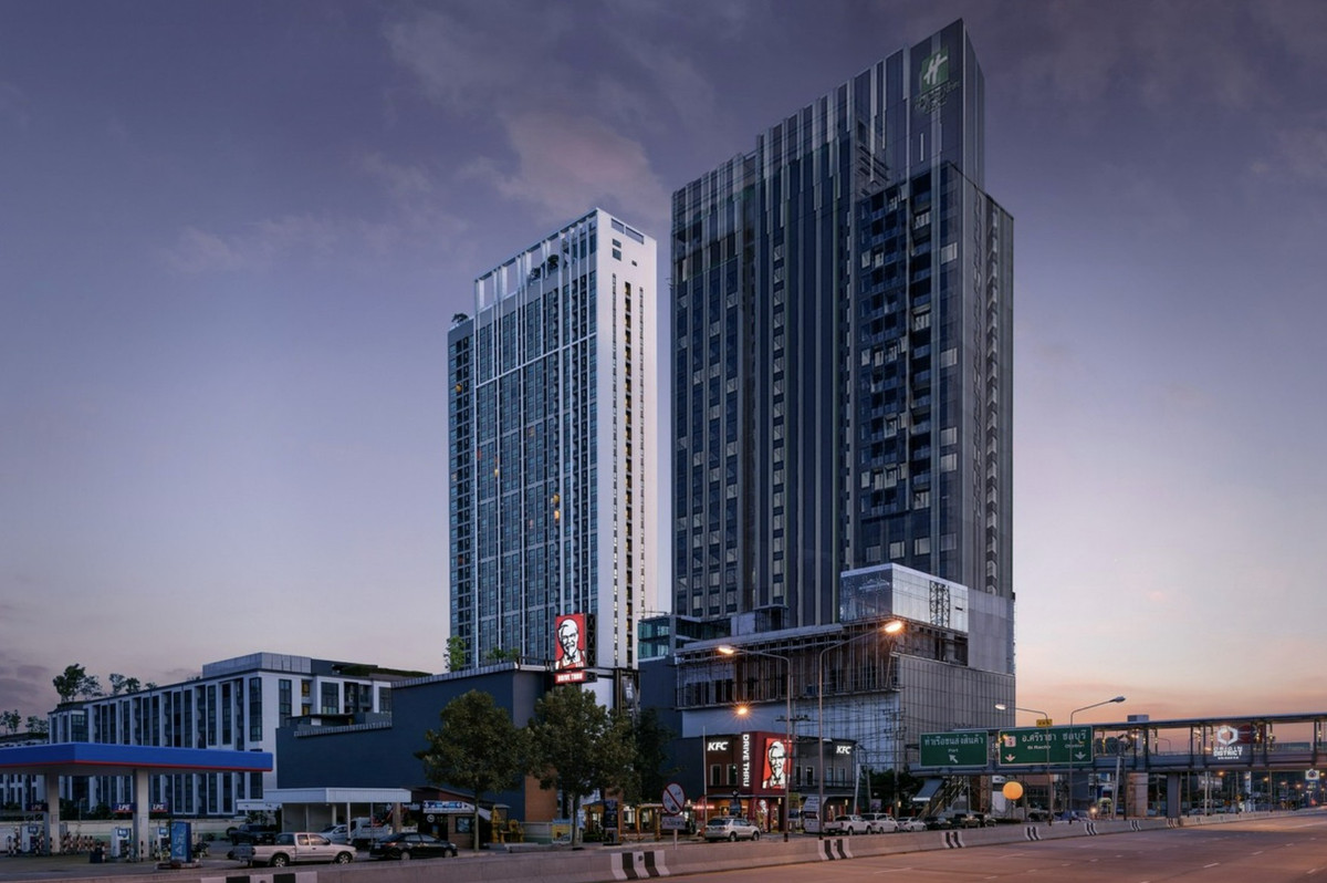 ขายคอนโดศรีราชา แหลมฉบัง บ้านบึง : ขายด่วน !! น็อตติ้ง ฮิลล์ แหลมฉบัง-ศรีราชา ชั้น 22 สภาพมือ 1