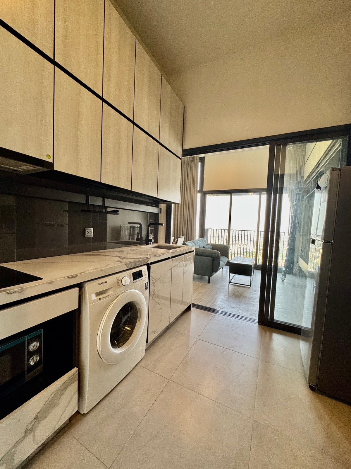 ให้เช่าคอนโดอ่อนนุช อุดมสุข : 🔥 ปล่อยเช่า 2 ห้องนอน ชั้น 32 วิวเทพ! The Line Sukhumvit 101