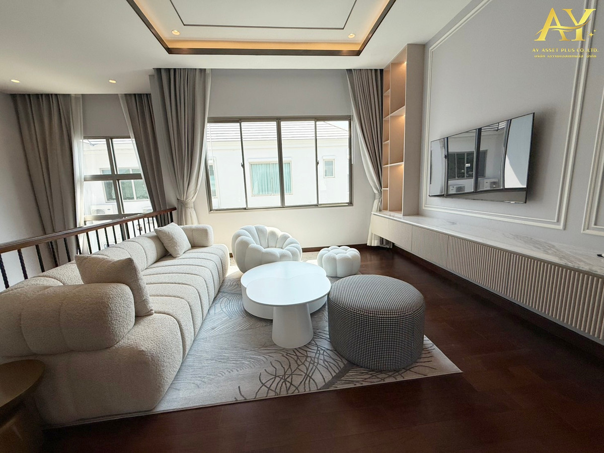 ขายบ้านลาดกระบัง สุวรรณภูมิ : 🔥𝐇𝐎𝐓 𝐃𝐄𝐀𝐋🔥 บ้านเดี่ยวสุดหรู✨ Perfect masterpiece Rama9 ขนาด 187.5 ตร.ว. เพียง 76 MB เท่านั้นน‼️