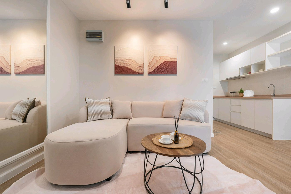 ขายคอนโดท่าพระ ตลาดพลู วุฒากาศ : ห้องใหญ่ จัดเต็ม