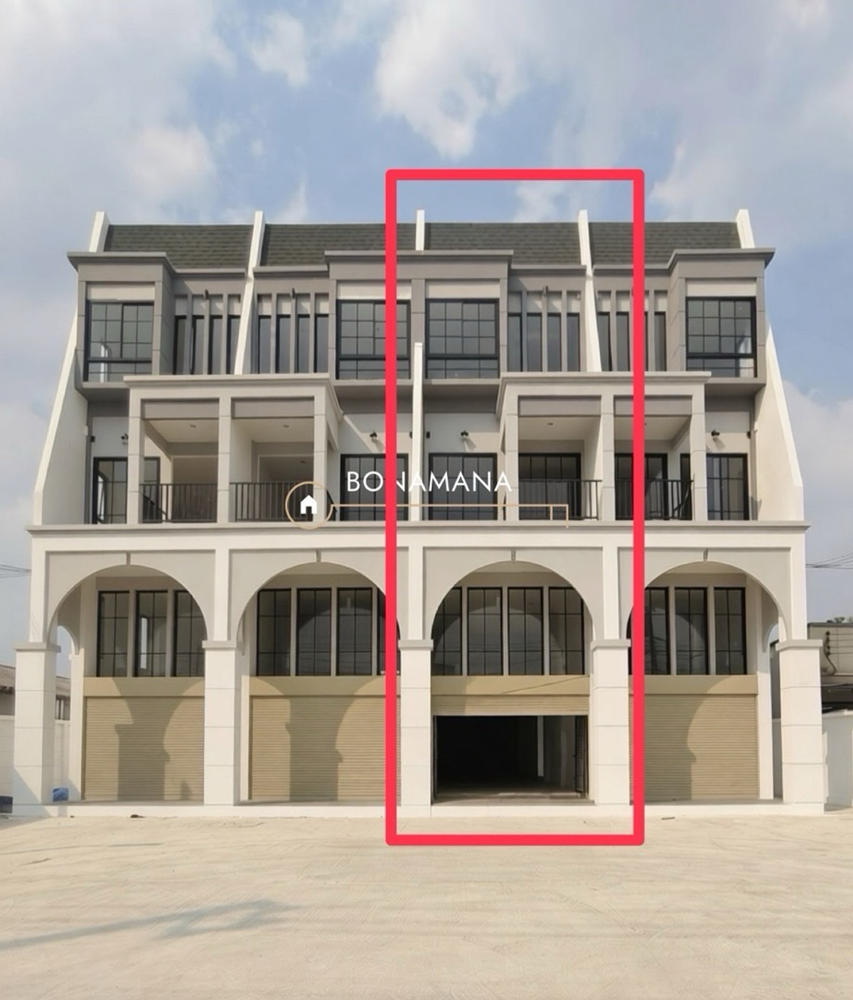 For RentShop HouseNawamin, Ramindra : Commercial building for rent, very beautifully decorated, Sukhapiban 5