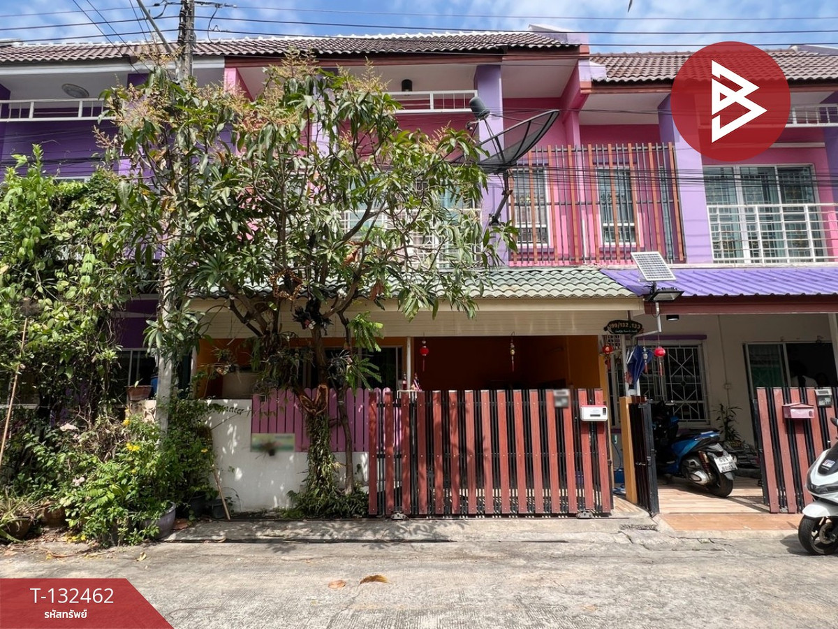 For SaleTownhomeMahachai Samut Sakhon : Townhouse for sale Nattaya My Home Village, Krathum Baen, Samut Sakhon