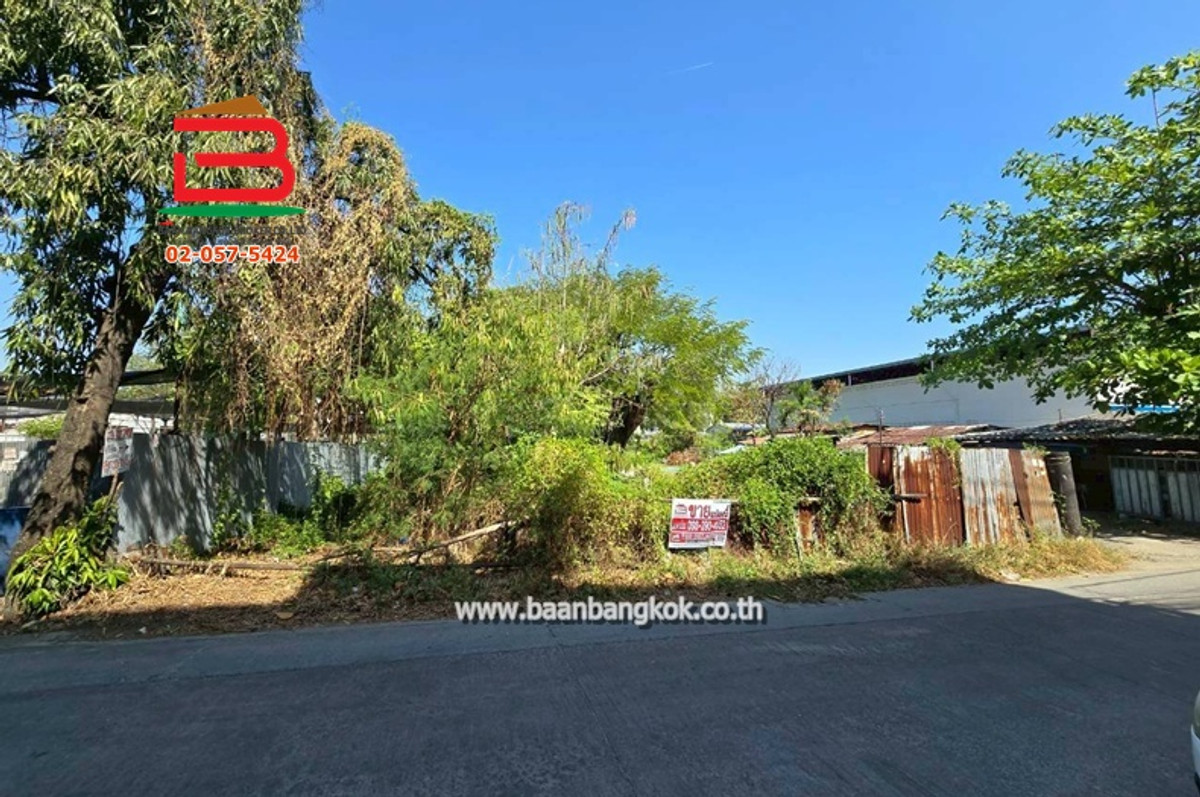 For SaleLandOnnut, Udomsuk : Vacant land, area 1-0-44 rai, On Nut 66, Intersection 1, On Nut Road, Suan Luang Subdistrict, Phra Khanong District