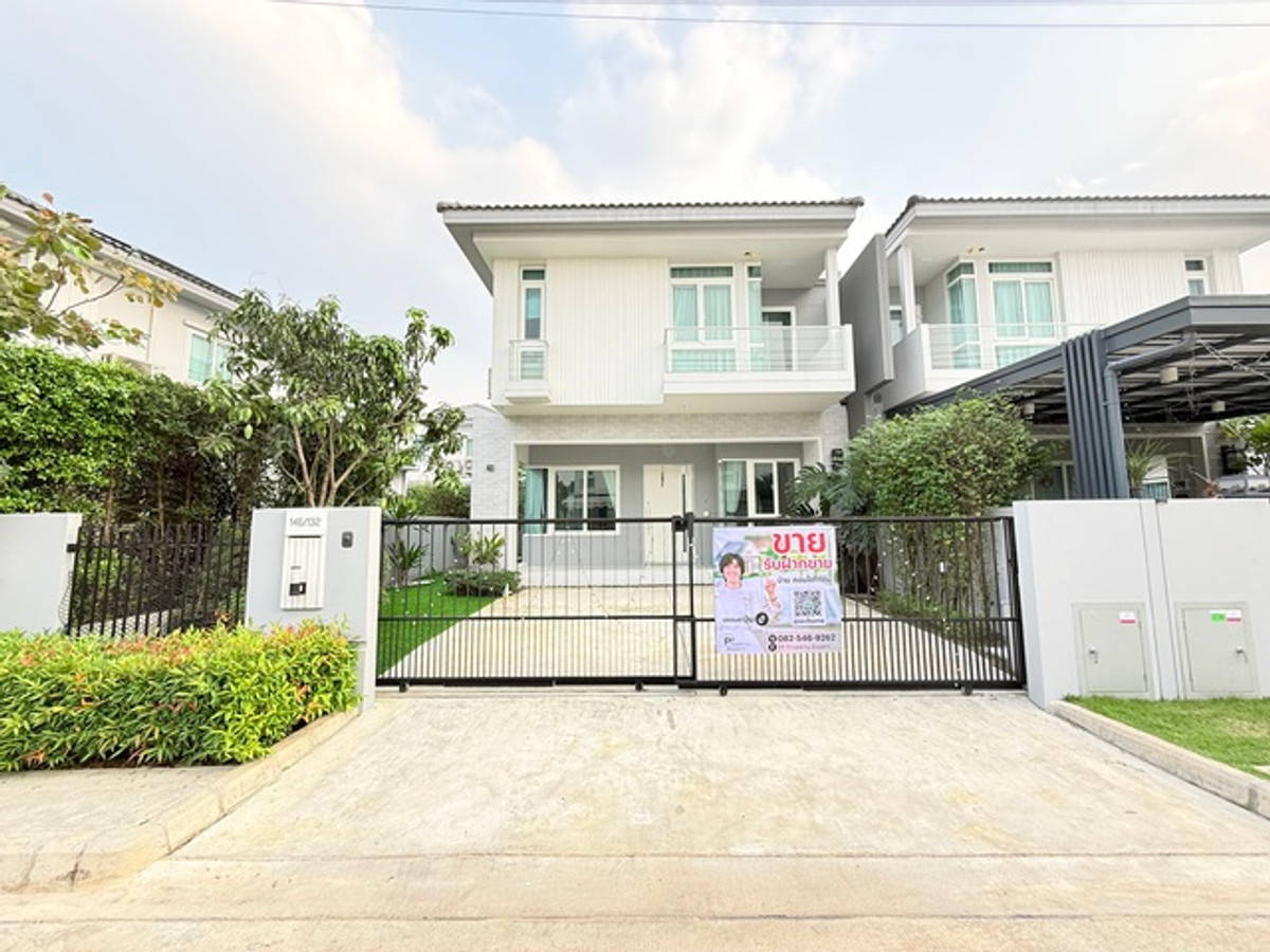 For SaleRama5, Ratchapruek, Bangkruai : House for sale, Inizio 4 Pinklao, Wongwaen inizio 4, 37.1 sq m., Soi Wat Phra Ngoen. With a shortcut to Salaya and the expressway.