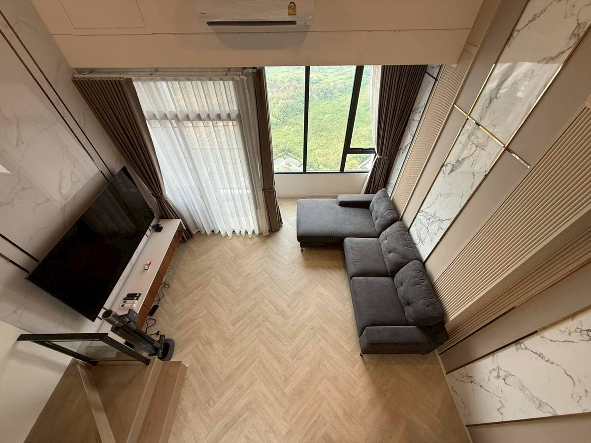 ให้เช่าคอนโดพระราม 9 เพชรบุรีตัดใหม่ RCA : 📍For rent 1-bed room Duplex style ตกแต่งสวย มีอ่างอาบน้ำ