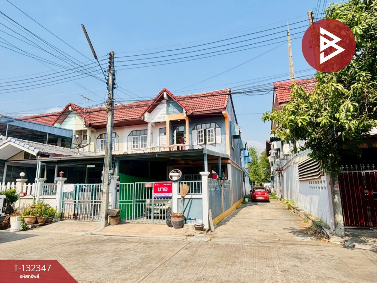 For SaleTownhomeChachoengsao : Townhouse for sale Burapha Village, Bang Wua, Soi Burapha 7/4, Bang Pakong, Chachoengsao