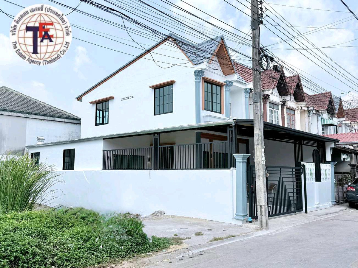 ขายทาวน์โฮมมีนบุรี-ร่มเกล้า : ขายทาวน์เฮ้าส์ 2 ชั้น หมู่บ้านเหมชาติ หลังมุม มิตรไมตรี ซอยวังอับดุลเลาะห์ หนองจอก โรงเรียนฝึกอาชีพกรุงเทพฯ  สำนักงานเขตหนองจอก โรงเรียน คาทอลิกสอนศาสนา  โรงพยาบาลเวชการุณรัศมิ์