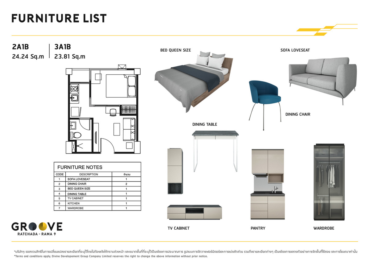 For RentCondoRama9, Petchburi, RCA : 🏢 Groove Rama 9 ✅ Available on 1 May 💳 Long-term Rent 12,900 THB/month 💳 Short-term Rent 15,000 THB/month 🚫 No Co-agent