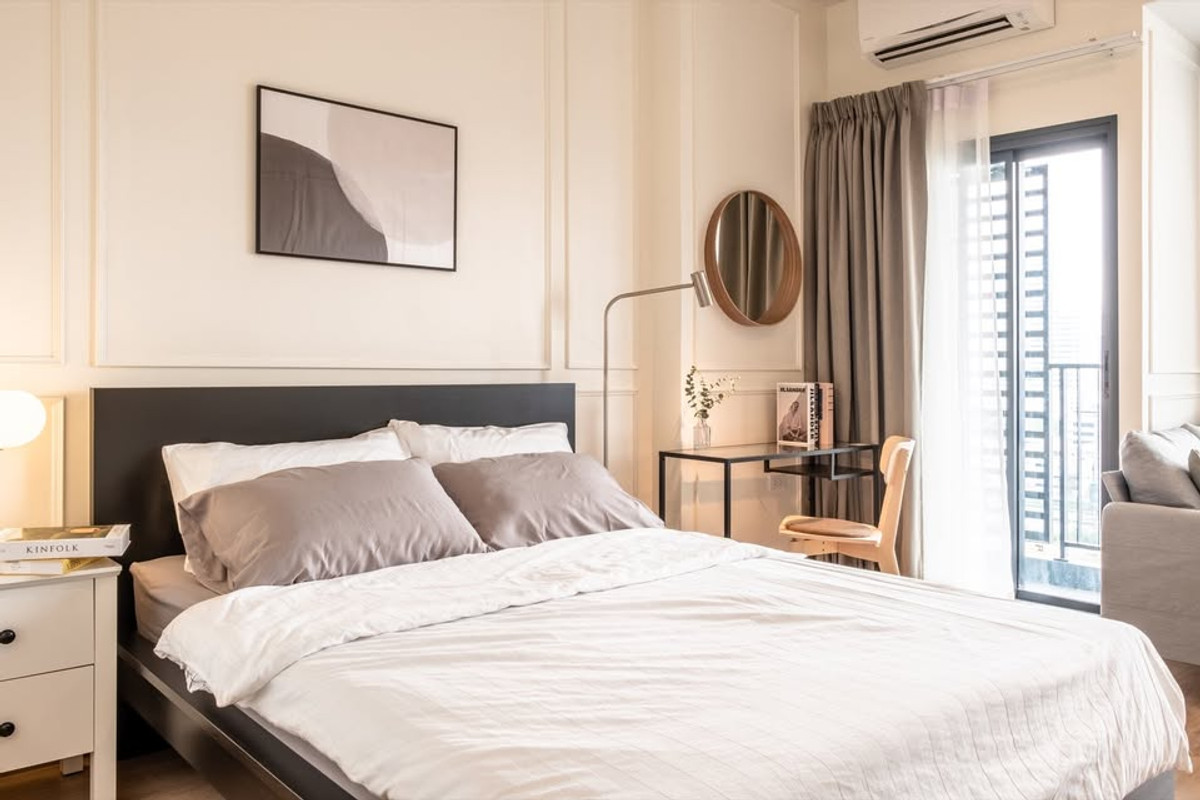 For RentCondoRama9, Petchburi, RCA : For rent !! Studio room condo ready to move in:✨ IDEO Rama9-Asoke: near MRT Rama 9 station