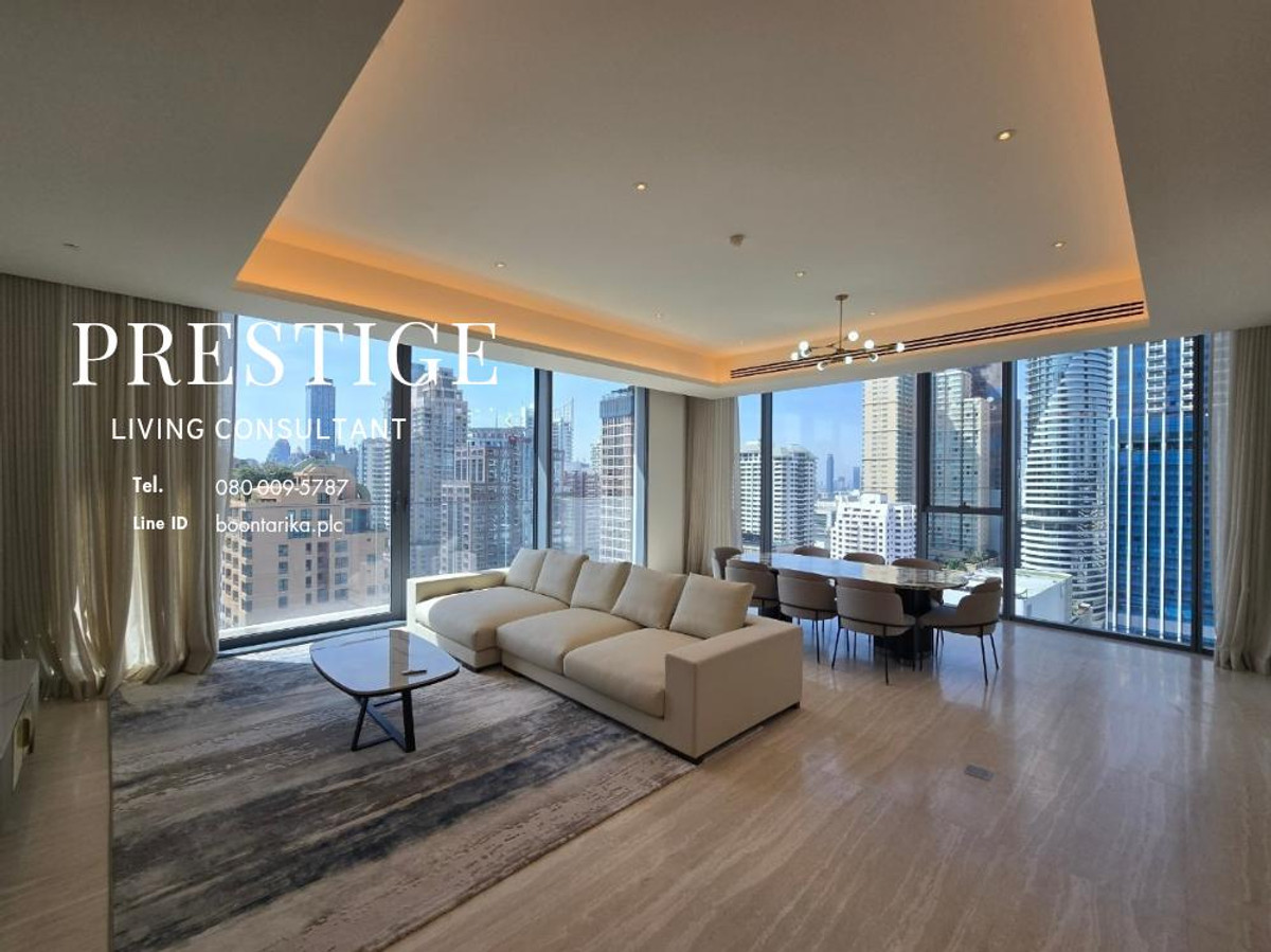 ให้เช่าคอนโดวิทยุ ชิดลม หลังสวน : 📌For RENT เช่า | SCOPE Langsuan - 3BR (241 sqm) 500,000 THB