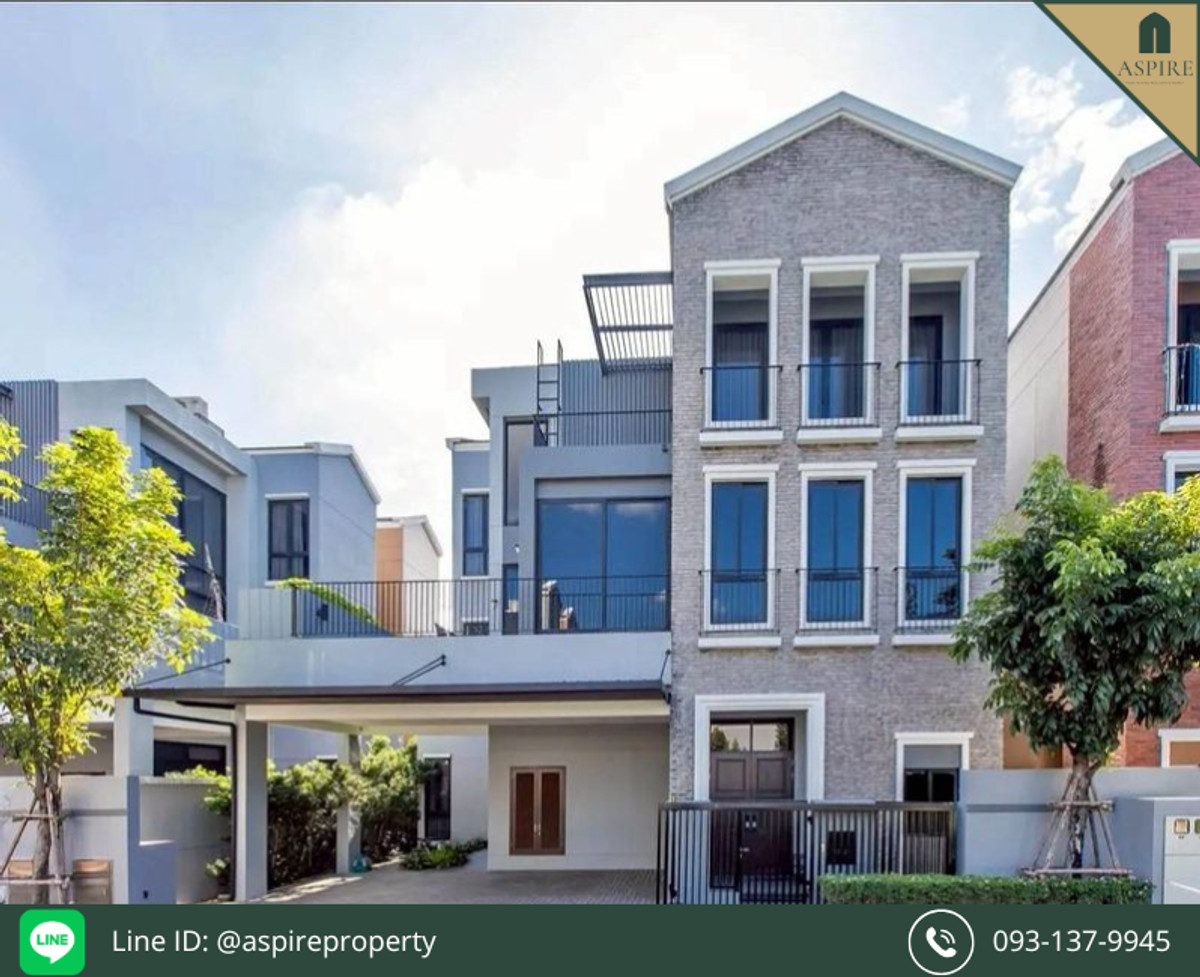 For RentHouseKaset Nawamin,Ladplakao : [For Rent] 3-Storey Detached House, Artale Ekkamai-Ramintra