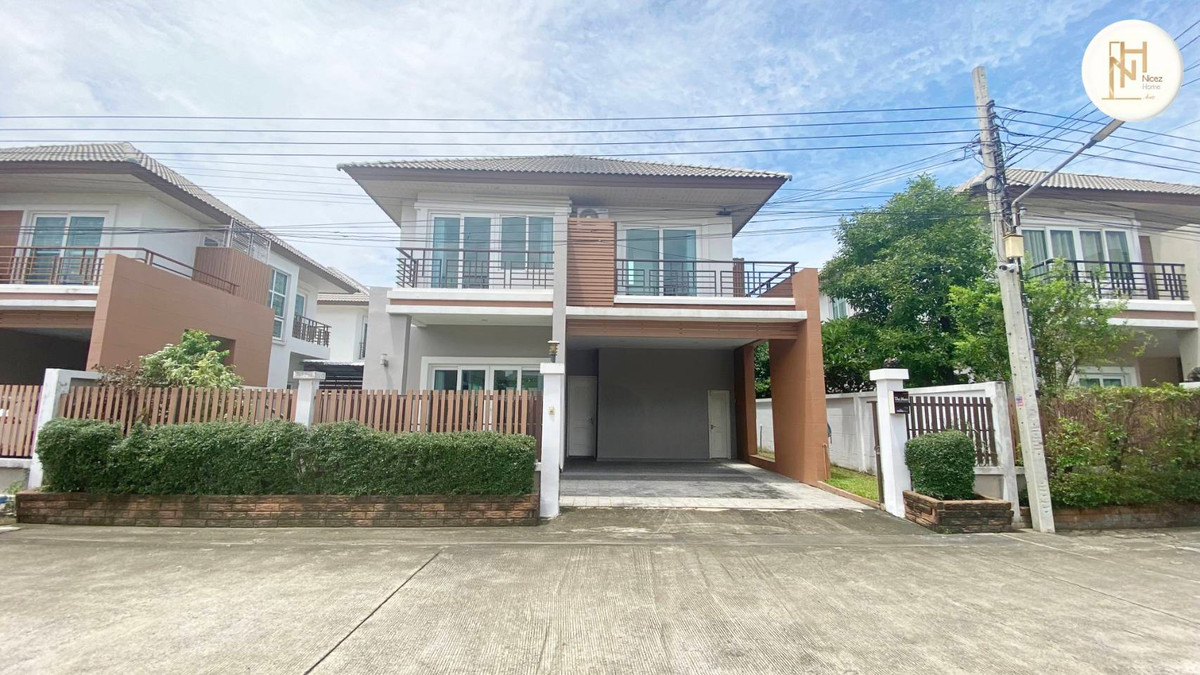 ขายบ้านนนทบุรี บางใหญ่ บางบัวทอง : ขายเดี่ยว  เดอะ มิวส์โฮม บางใหญ่ บ้านสวย สภาพดี  ใกล้สถานีรถไฟฟ้าสายสีม่วง 