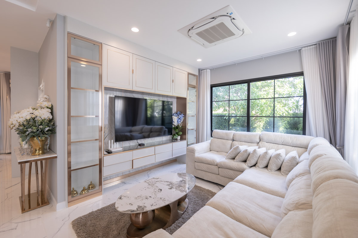 ขายบ้านวิภาวดี ดอนเมือง หลักสี่ : 🔥ขายด่วน+🔥เศรษฐสิริ ดอนเมือง ใกล้สถานีรถไฟฟ้า สายสีแดงและสนามบินดอนเมือง เฟอร์นิเจอร์ครบ พร้อมเข้าอยู่