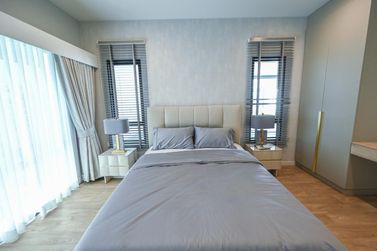 ขายบ้านสมุทรปราการ สำโรง : 🔥ขายด่วน+🔥เอลซ์ แบริ่ง 32 ใกล้ Community Mall เฟอร์นิเจอร์ครบ พร้อมเข้าอยู่