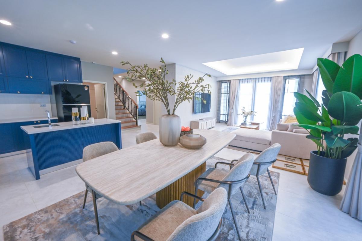 ขายบ้านสมุทรปราการ สำโรง : 🔥ขายด่วน+🔥เอลซ์ แบริ่ง 32 ใกล้ Community Mall เฟอร์นิเจอร์ครบ พร้อมเข้าอยู่