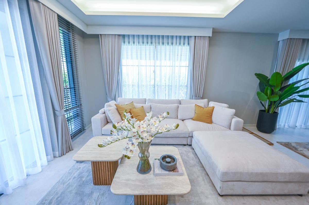 ขายบ้านสมุทรปราการ สำโรง : 🔥ขายด่วน+🔥เอลซ์ แบริ่ง 32 ใกล้ Community Mall เฟอร์นิเจอร์ครบ พร้อมเข้าอยู่