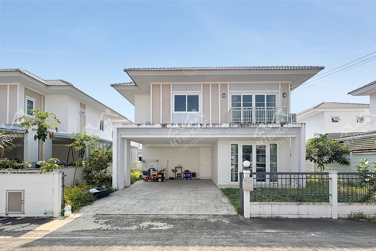 ขายบ้านนนทบุรี บางใหญ่ บางบัวทอง : คุณาลัย พอลเลน บ้านกล้วย-ไทรน้อย สภาพดี ใกล้รถไฟฟ้าสายม่วง “สถานีคลองบางไผ่”