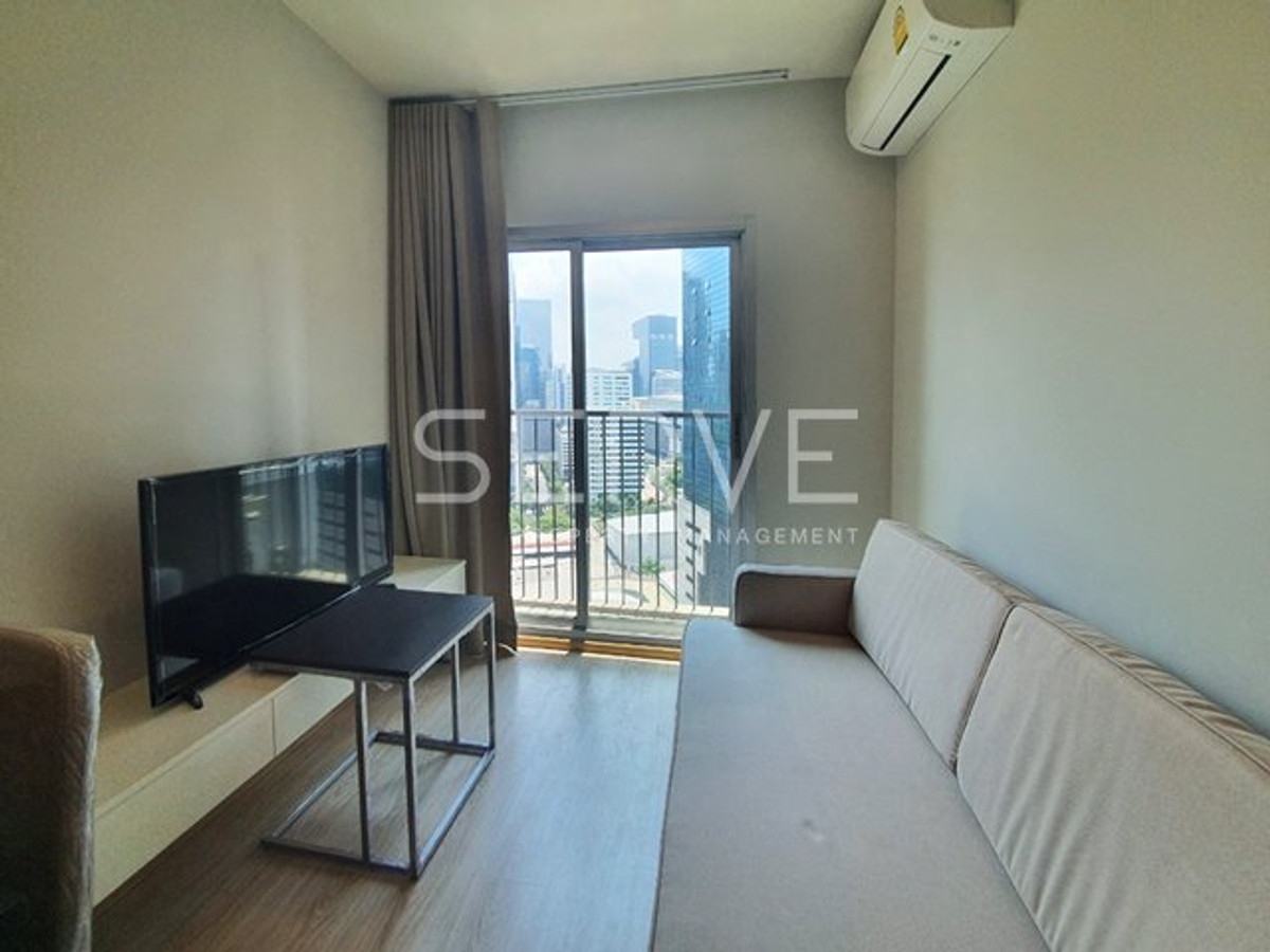 ให้เช่าคอนโดรัชดา ห้วยขวาง : 🔥14K/Mo ถูกสุดในตอนนี้ 1นอน ชั้นสูง วิวโล่ง เฟอร์จัดเต็มมาก ห้องแต่งดี พร้อมอยู่ คอนโดทำเลดีติด MRTศูนย์วัฒนธรรม 80 ม. @ Noble Revolve Ratchada 2