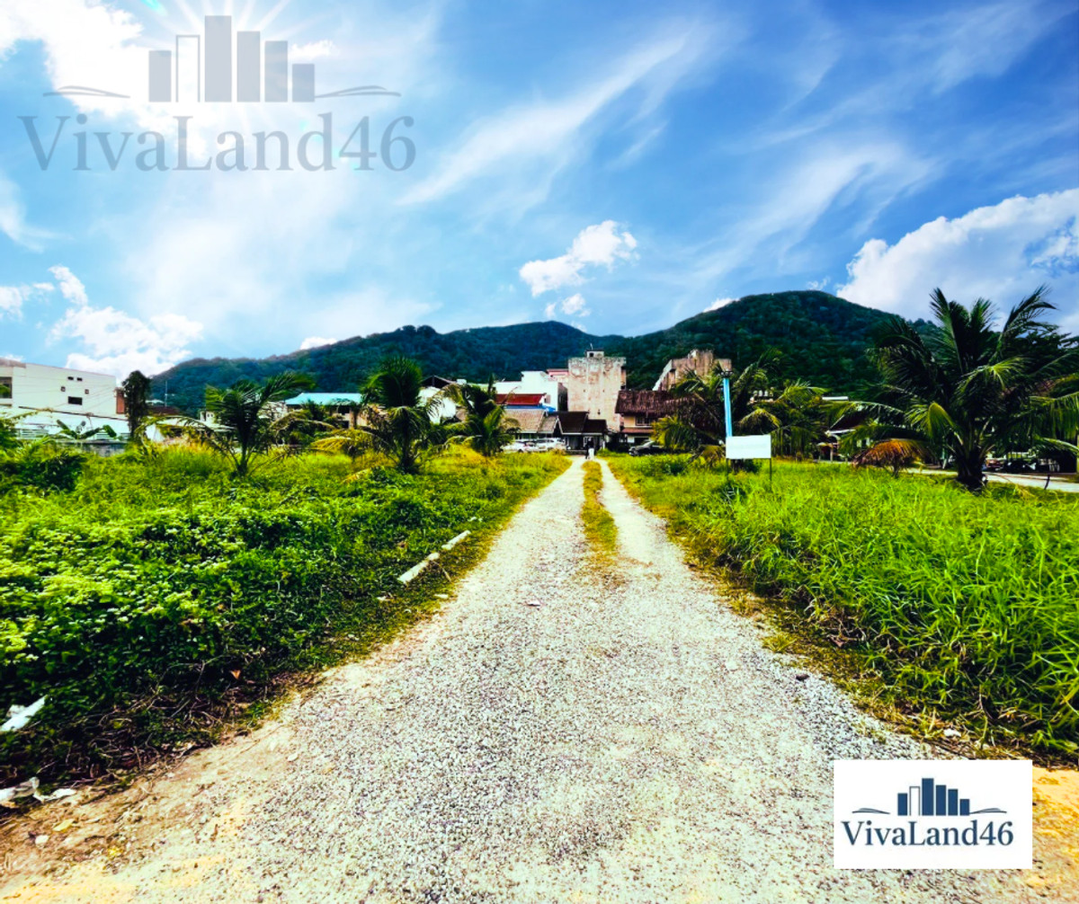 ขายที่ดินภูเก็ต : ที่ดินสวย กลางเมืองป่าตอง ภูเก็ต